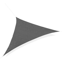 Vela Ombreggiante Triangolare Anti-UV e Traspirante in hdpe Blu - Outsunny