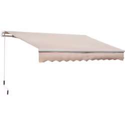 Descrizione: Con la sua robusta struttura in metallo, la tenda da sole per esterno Outsunny è un'alleata perfetta per protegg ...