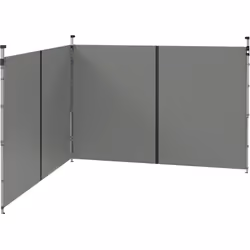 Descrizione: Queste pareti per gazebo Outsunny offrono una funzionalità e stile a diversi gazebo dalle misure 3x3 o 3x6 m (al ...