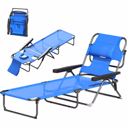 Descrizione: Rinnova gli spazi esterni con il lettino prendisole Outsunny e trasformali in un rifugio di relax. Concediti un ...