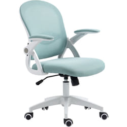 Vinsetto - Sedia da Ufficio Ergonomica e Girevole con Altezza Regolabile Azzurro