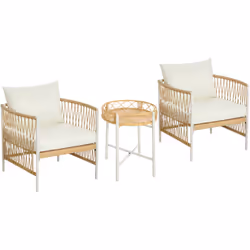 Descrizione: Il set da giardino Outsunny in stile boho è la soluzione perfetta per creare un angolo relax nel tuo spazio all' ...