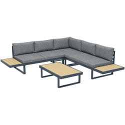 Outsunny - Set da Esterno 4pz con 2 Divanetti, Poltrona e Tavolino da Caffè