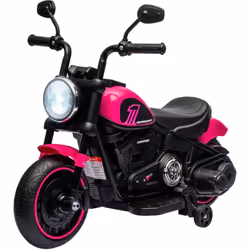 Descrizione: I tuoi giovani piloti non vorranno più scendere da questa moto elettrica per bambini HOMCOM una volta provata. Q ...