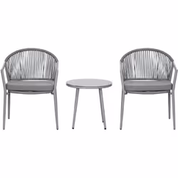 Descrizione: Il nostro salottino da giardino Outsunny è la scelta ideale per arredare il tuo spazio esterno con stile e comfo ...