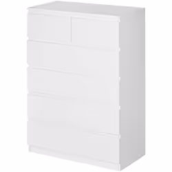 Descrizione: Non lasciarti scappare la nostra elegante cassettiera HOMCOM dal design minimal e dall'impeccabile finitura bian ...