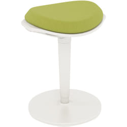 Homcom - Sgabello Moderno ad Altezza Regolabile con Inclinazione a 5° Verde