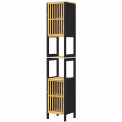 Descrizione: Scopri il vantaggio della funzionalità moderna con il nostro armadietto bagno HOMCOM, una pratica combinazione d ...