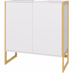 Descrizione: Trasforma il tuo bagno con il mobile sottolavabo HOMCOM. Questo pratico mobile bagno a 2 livelli è dotato di un ...