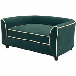 Descrizione: Regala al tuo amico a quattro zampe l'ultima frontiera del comfort con questo elegante divano per cani PawHut. G ...