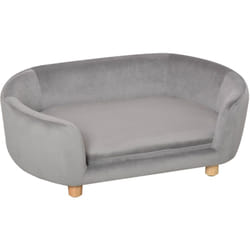 Divano per Gatti e Cani Taglia Piccola Max. 10kg Grigio Chiaro - Pawhut