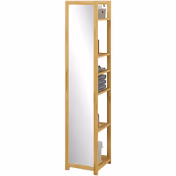 Descrizione: Ottimizza lo spazio del bagno con lo scaffale firmato HOMCOM. La struttura della colonna bagno in bambù include  ...