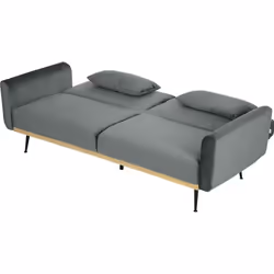 Descrizione: Aggiungi comfort ai tuoi spazi domestici con il divano letto HOMCOM con meccanismo clic clac. Elegante e robusta ...