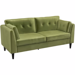 Descrizione: Migliora il tuo spazio living con il divano 2 posti HOMCOM! Elegante e confortevole è adatto a piccoli spazi, gr ...