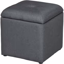 Descrizione: Se cerchi un arredo elegante che offra spazio extra, il pouf contenitore di HOMCOM è quello che fa per te. Il su ...