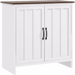 Descrizione: Vuoi riporre i tuoi oggetti con stile? Scopri il nostro elegante buffet HOMCOM. Con ante a doghe, questa credenz ...