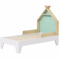 Descrizione: Lascia che i tuoi piccoli volino nel mondo dei sogni sul letto per bambini AIYAPLAY, fabbricato in robusto MDF e ...