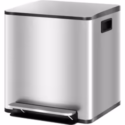 Descrizione: Rendi la tua cucina pulita e priva di cattivi odori con il bidone HOMCOM. Dotato di 2 sezioni da 15L e contenito ...