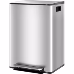 Descrizione: Rendi la tua cucina pulita e priva di cattivi odori con il bidone HOMCOM. Dotato di 2 sezioni da 30L e contenito ...