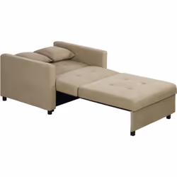 Descrizione: Dai una svolta ai tuoi ambienti domestici con la poltrona letto HOMCOM adatta al comfort negli spazi ridotti. Go ...