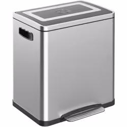 Descrizione: Rendi la tua cucina pulita e priva di cattivi odori con il bidone HOMCOM. Dotato di 2 sezioni da 15L e contenito ...