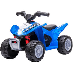 Aiyaplay - Mini Quad per Bambini 18-36 Mesi Elettrico con Luci led e Clacson Blu