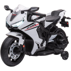 Homcom - Moto per Bambini Elettrica Licenza honda Batteria 6V Velocità 3km/h