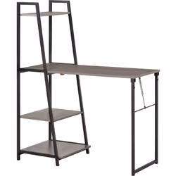 Descrizione: Crea la tua postazione di studio o lavoro anche nei piccoli spazi con questa scrivania pieghevole HOMCOM! Perfet ...