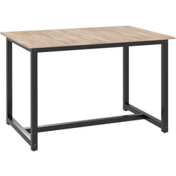 Tavolo da Pranzo Allungabile 120-160cm per 4-6 Persone Stile Industriale - Homcom