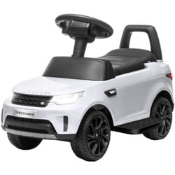 Aiyaplay - Auto per Bambini Elettrica e a Spinta Licenza Land Rover 6V Bianco