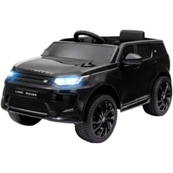 Aiyaplay - Auto Elettrica per Bambini Licenza Land Rover Discovery Nero