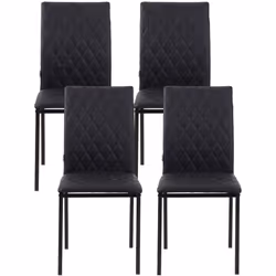Descrizione: Valorizza il tuo angolo cucina e il salotto con questo set di sedie da pranzo HOMCOM dal design minimalista, per ...