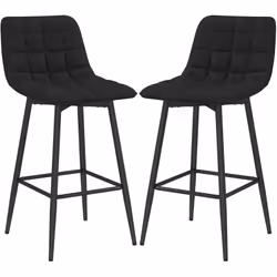 Descrizione: Porta un tocco di novità nei tuoi spazi domestici con questo set di sgabelli imbottiti HOMCOM, l'ideale per ravv ...