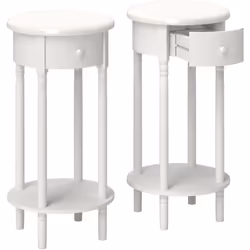 Descrizione: Rinnova il tuo ambiente con il set tavolini salotto HOMCOM, perfetti per portare un tocco retrò nella tua casa. ...