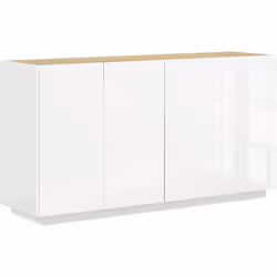 Descrizione: Rinnova il tuo ambiente con la credenza moderna HOMCOM. Il suo piano d'appoggio di 137 cm è perfetto per posizio ...