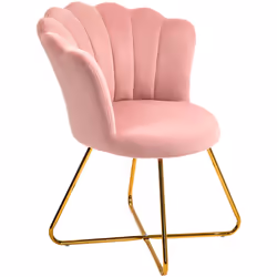 Descrizione: Immergiti nel comfort domestico di questa sedia imbottita HOMCOM con schienale a forma di loro. Lo schienale erg ...