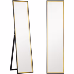 Descrizione: Valorizza la tua immagine e l'arredamento di casa con lo specchio verticale HOMCOM. Le dimensioni di 37x157 cm c ...