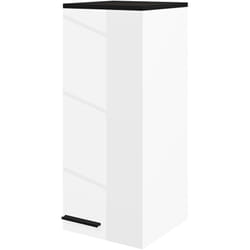Mobile Bagno Pensile 3 Ripiani e Mensole Regolabili 30x32x73cm Bianco - Homcom