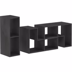 Descrizione: Goditi l'eleganza e la versatilità di questo mobile TV HOMCOM in legno a 3 sezioni! Dotato una struttura a combi ...