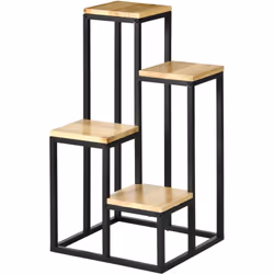 Descrizione: Questo scaffale per piante Outsunny è una decorazione elegante e compatta, perfetta da inserire anche in piccoli ...