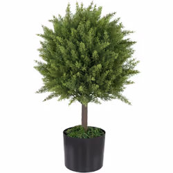 Descrizione: Rinnova ogni ambiente con la pianta finta di cedro HOMCOM. Dotato di protezione UV, questo albero di cedro artif ...