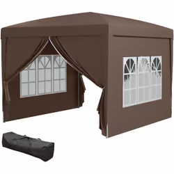 Descrizione: Il nostro gazebo da giardino pieghevole Outsunny è l'alleato ideale per qualsiasi evento all'aria aperta. La str ...