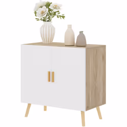 Descrizione: Aumenta lo spazio in soggiorno o in altre stanze con il mobile multiuso HOMCOM dal design moderno con un perfett ...