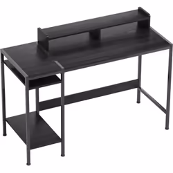 Descrizione: Rinnova il tuo spazio di lavoro personale con la scrivania pc HOMCOM! La struttura è dotata di un comodo ripiano ...