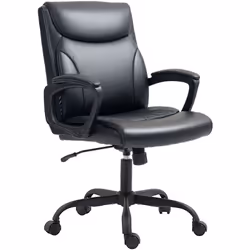 Descrizione: Migliora il tuo ambiente lavorativo con la sedia da ufficio HOMCOM, ideale per un comfort ottimale durante le se ...