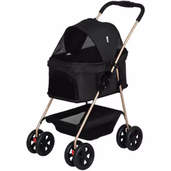 Descrizione: Scopri la multifunzionalità del passeggino per cani PawHut dal design 3-in-1! Si trasforma facilmente da passegg ...