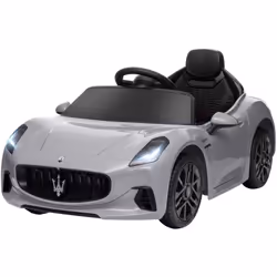 Descrizione: Scopri il divertimento con la macchina per bambini AIYAPLAY con licenza ufficiale Maserati Gran Turismo Folgore! ...