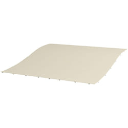 Copertura per Gazebo 3x3 m in Poliestere con 16 Fori di Drenaggio Beige - Outsunny