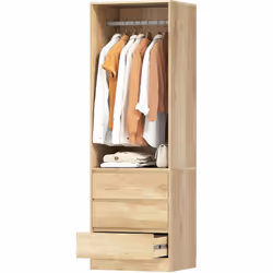 Descrizione: Porta un tocco di eleganza moderna e di ordine nelle tue stanze con il nostro armadio guardaroba HOMCOM, il nuov ...