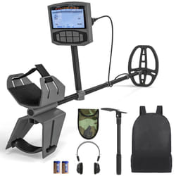 Outsunny - Metal Detector 5 Modalità Impermeabile IP68 con Display lcd